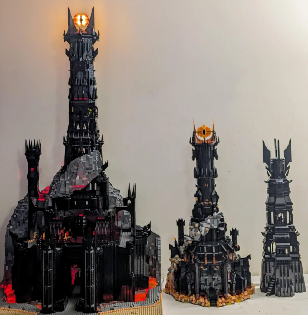lego reddit barad dur moc Bricks and Bees 1001x1024