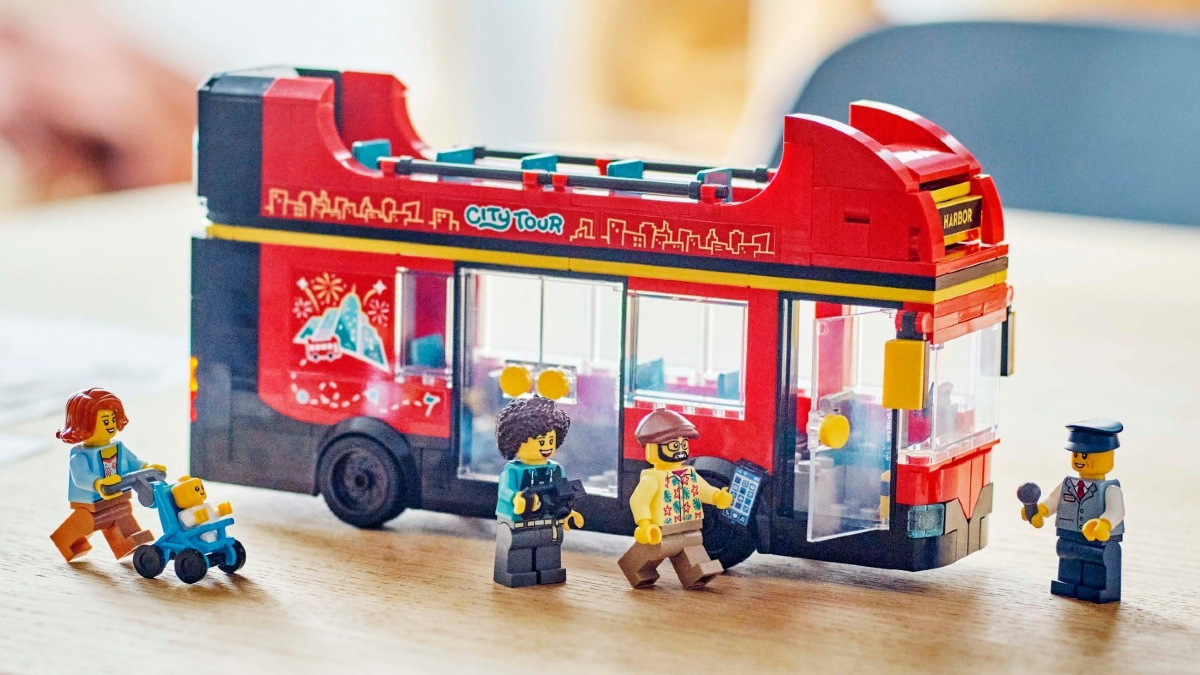 LEGO City 60407 Red Double-Decker Sightseeing Bus featured