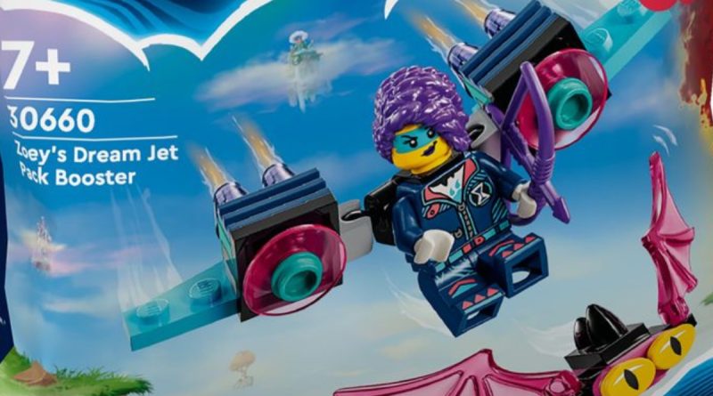 LEGO DREAMZzz Zoey's Dream Jet Pack Booster revealed
