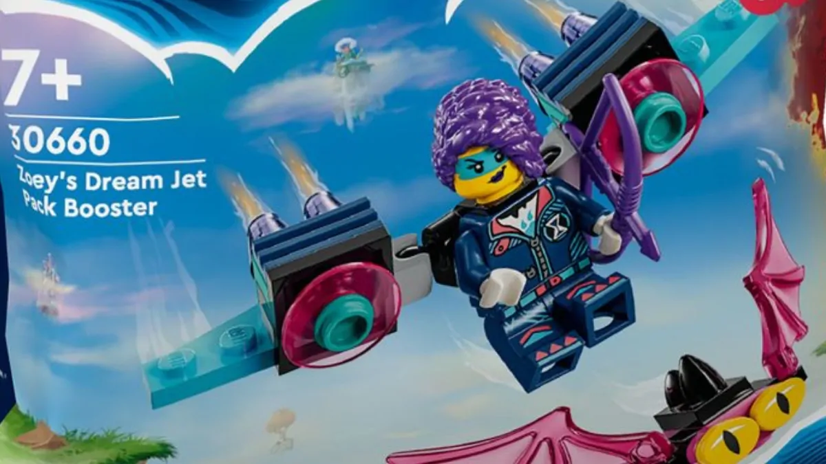 LEGO DREAMZzz Zoey's Dream Jet Pack Booster revealed