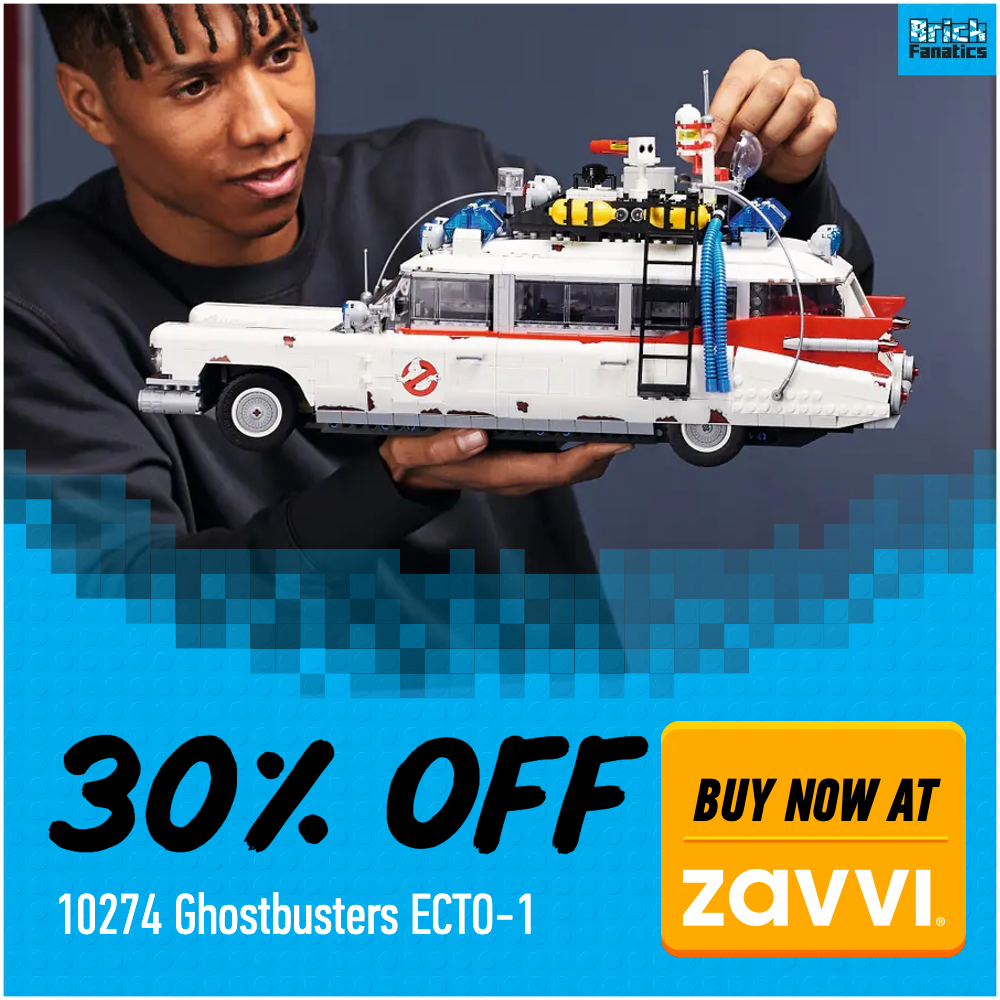 LEGO Icons 10274 Ghostbusters ECTO 1 Zavvi 30 off deal card