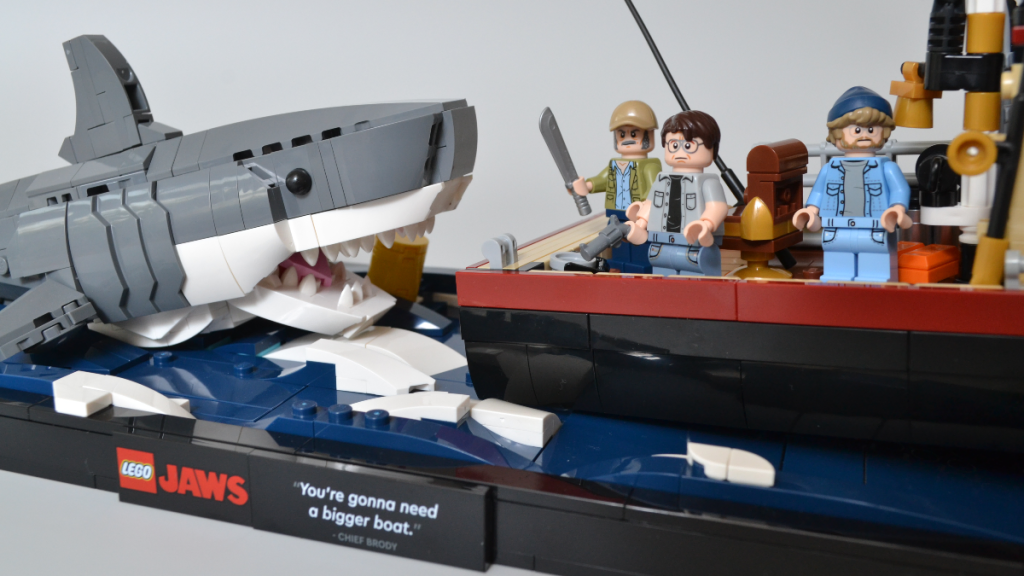 LEGO Ideas 21350 Jaws kommer inte upp till ytan för LEGO Insiders i USA