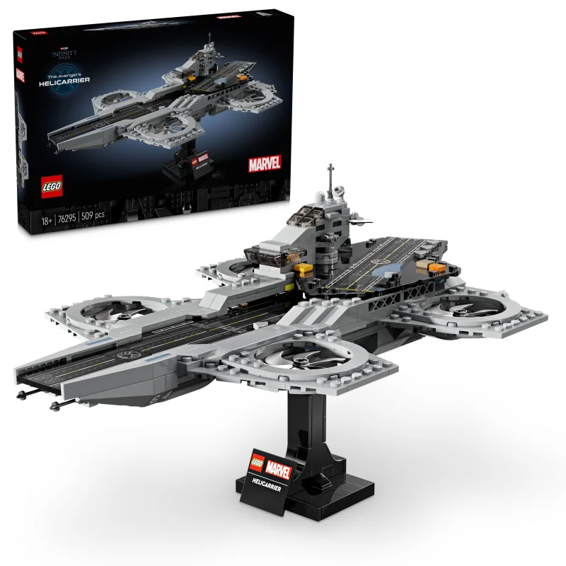 LEGO Marvel 76295 The Avengers Helicarrier revealed