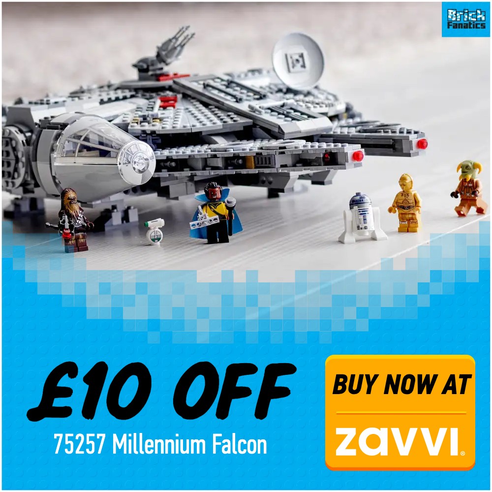 LEGO Star Wars 75257 Zavvi deal card