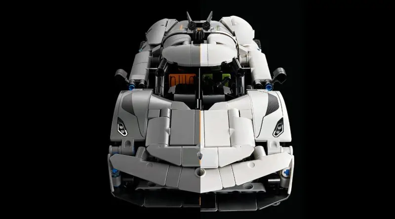 First look at LEGO Technic 42184 Koenigsegg Jesko in white