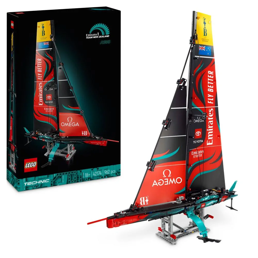 LEGO Technic 42174 AC75 Racing Yacht 2024 set revealed