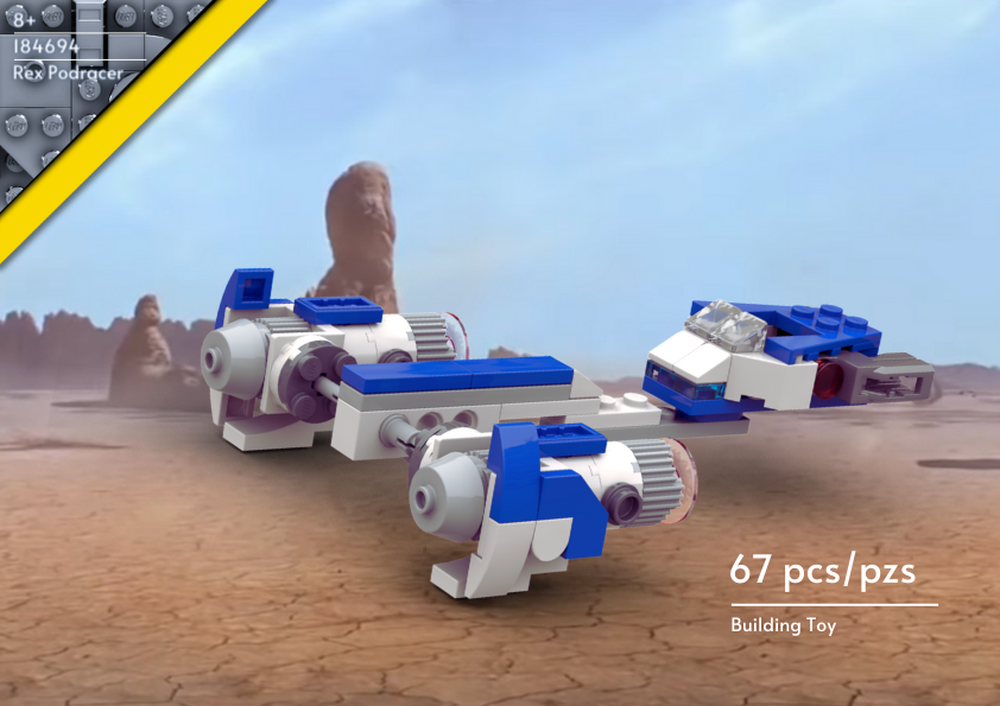Rebrickable Rex Podracer 