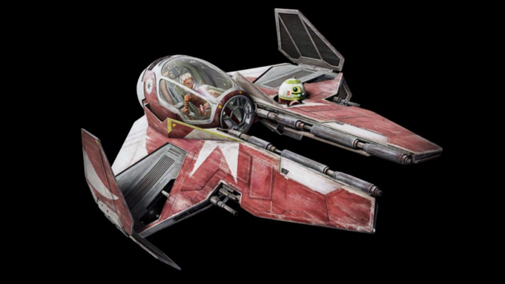 Star Wars The Clone Wars Ahsoka Eta 2 Interceptor 1024x576