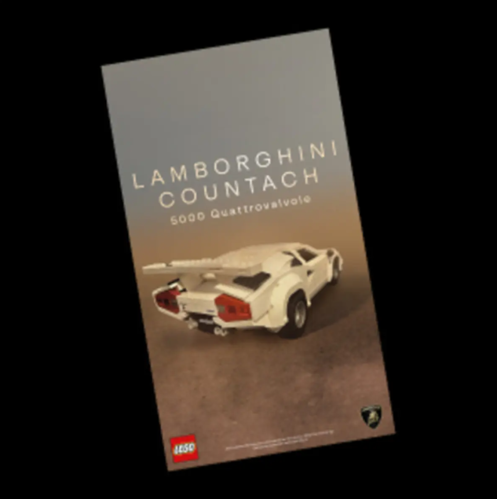 lego lamborghini countach posters insiders 2 1021x1024