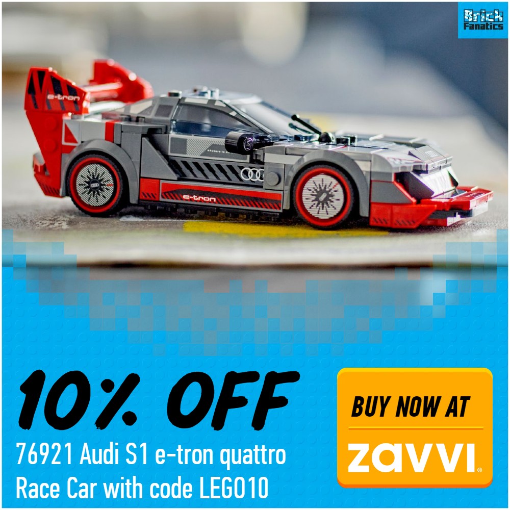 lego speed champions 76921 audi quattro 10 off lego10 deal card zavvi