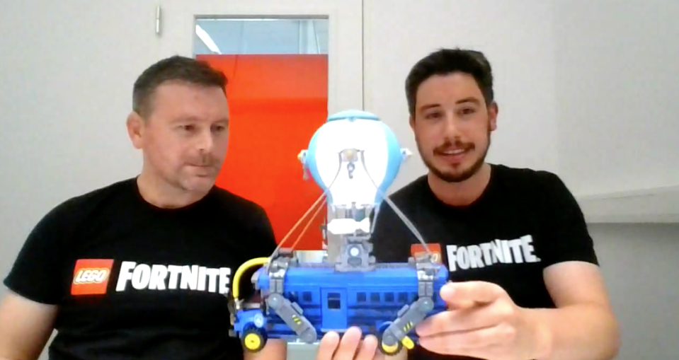 LEGO Fortnite designers