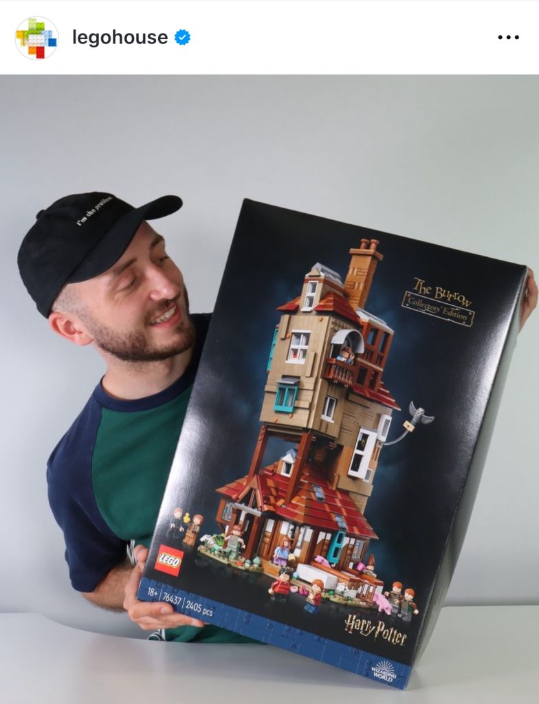 LEGO Harry Potter 76437 The Burrow Collectors Edition Instagram George Gilliatt 784x1024