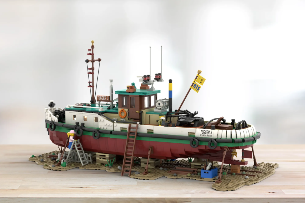 LEGO Ideas Bobs Old Tugboat 2 1024x683