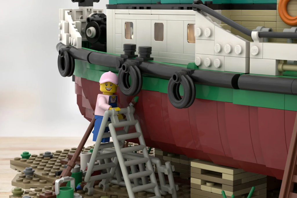 LEGO Ideas Bobs Old Tugboat 4 1024x683