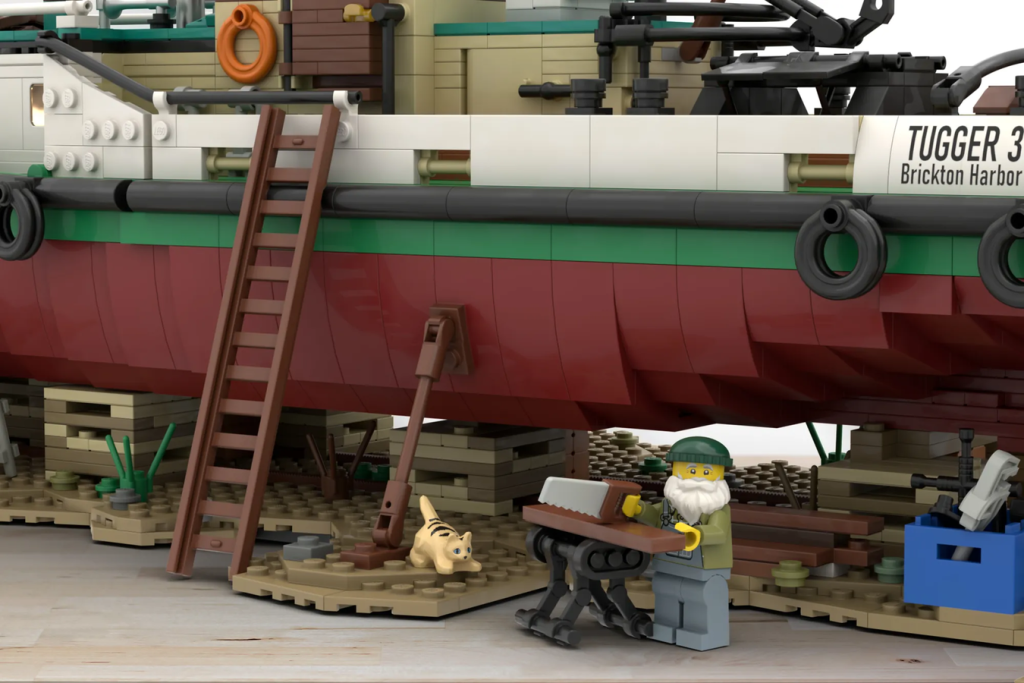 LEGO Ideas Bobs Old Tugboat 5 1024x683
