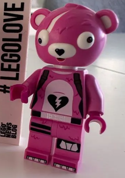 Minifigura de líder del equipo de abrazos de Promobricks 4
