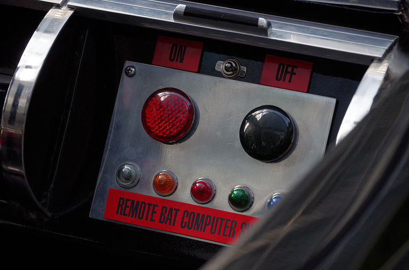Batman TV show Batmobile Bat Computer