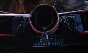 Batman TV show Batmobile number plate