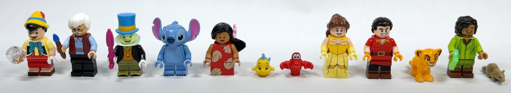 LEGO 21352 Ashnflash magic of disney minifigures and companions review 1024x188
