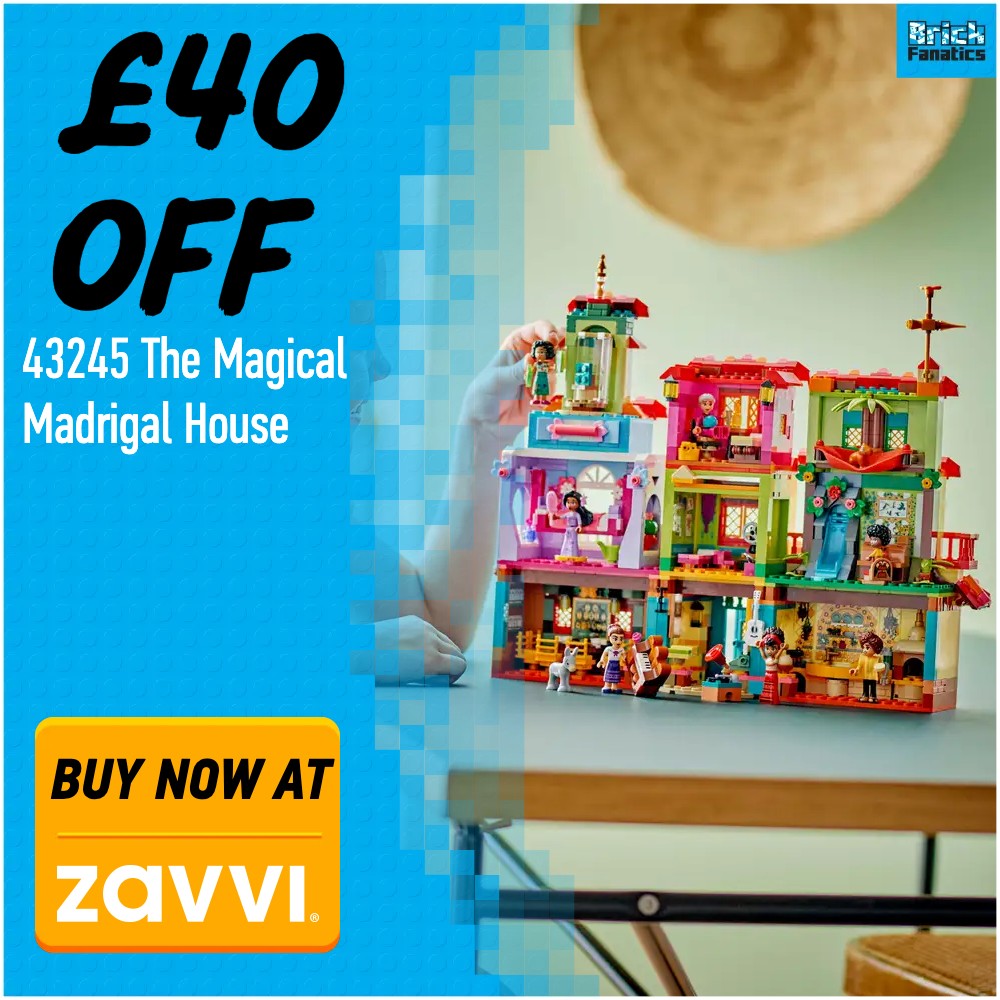 LEGO Disney 43245 Zavvi deal card