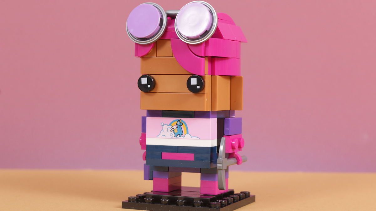 LEGO Fortnite 40728 Brite Bomber recenzja prezentu z zakupem