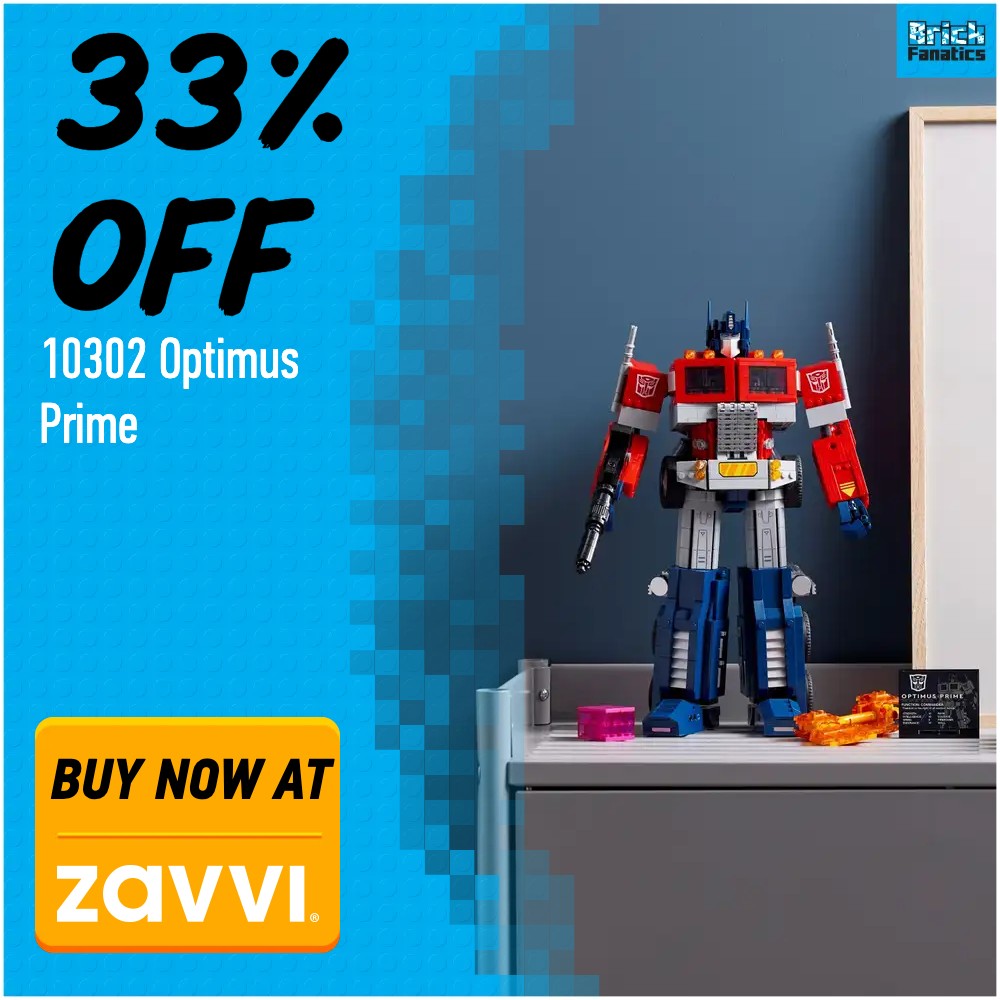 LEGO Icons 10302 Zavvi deal card