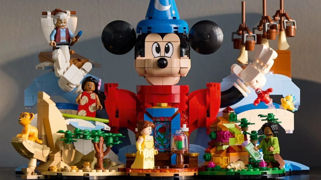 LEGO Ideas 21352 magic of disney lifestyle close up featured 1024x576