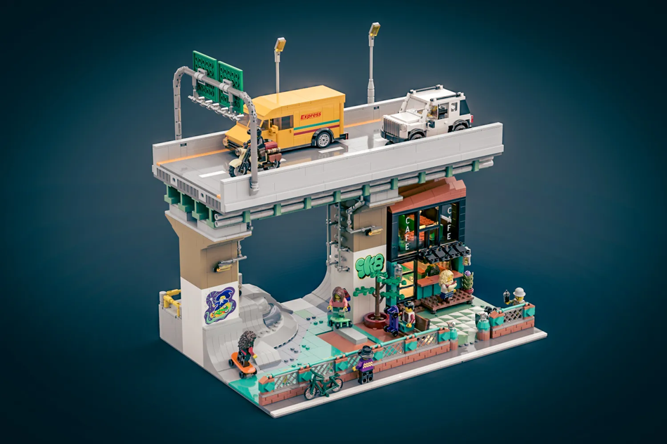 LEGO Ideas Overpass Park 5