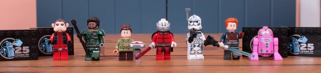 LEGO Star Wars 25th anniversary minifigures complete 6 1024x233