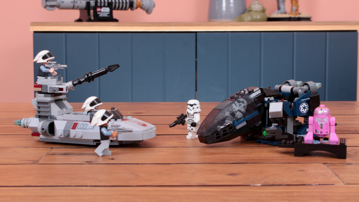 匿名配送　PREMIUM PACK QUARTERCENTURY EDITION LEGO Star Wars 40755 Imperial Dropship vs Rebel Scout