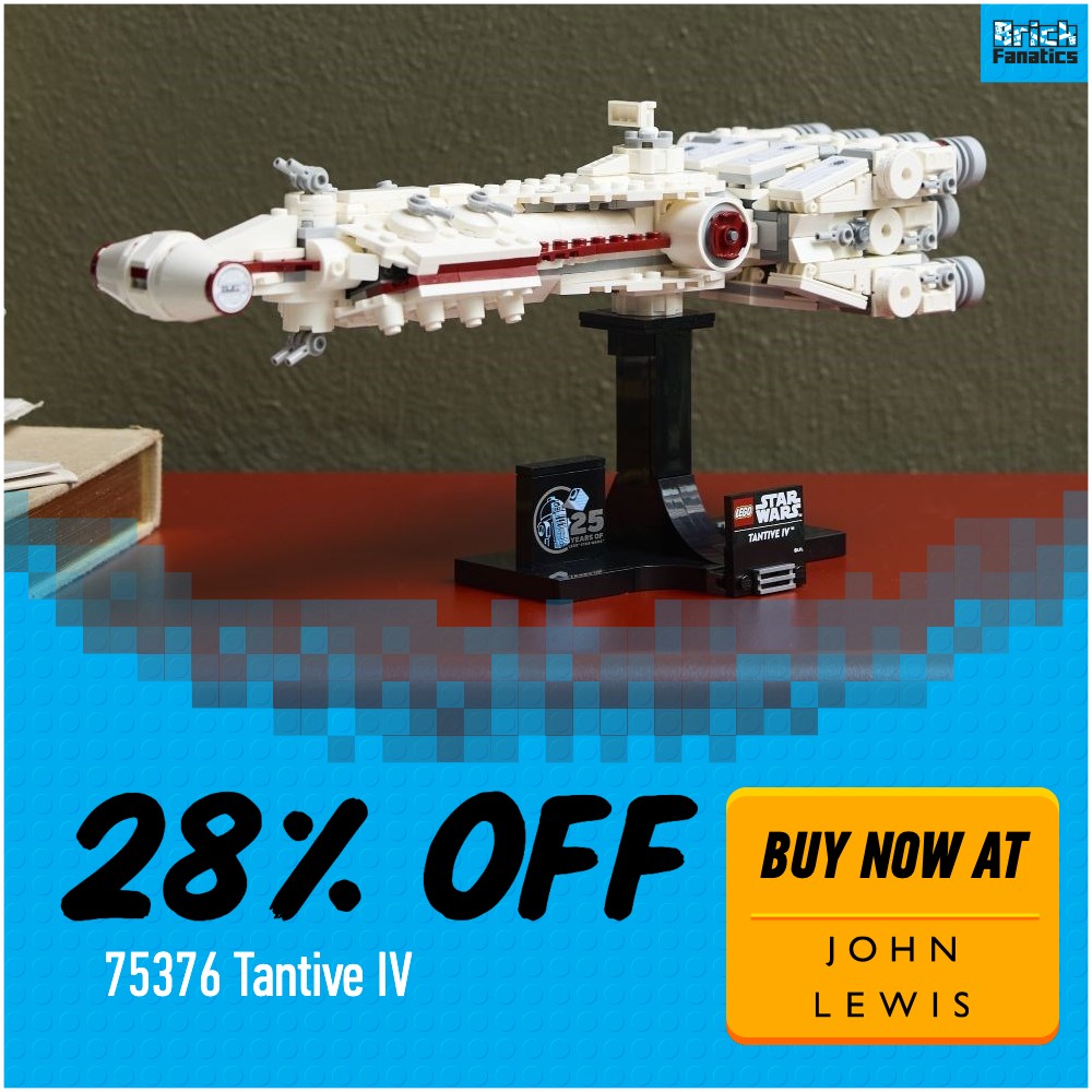 LEGO Star Wars 75376 John Lewis deal card