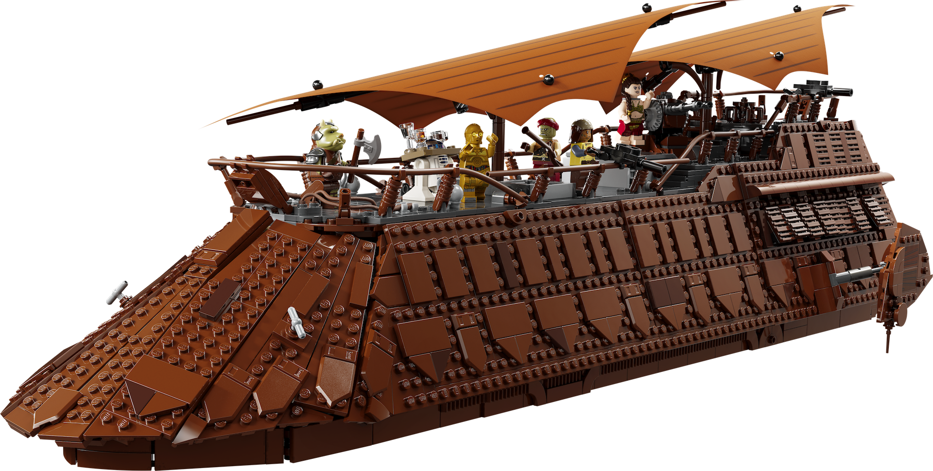 LEGO Star Wars 75397 Jabba’s Sail Barge officially revealed
