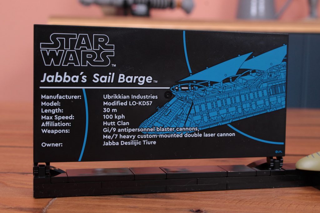 LEGO Star Wars 75397 Jabbas Sail Barge review 82 1024x683