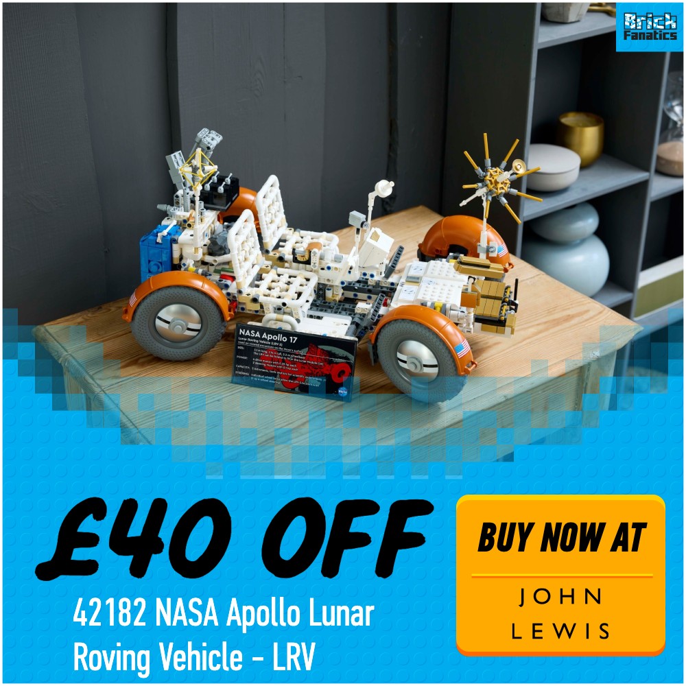 LEGO Technic 42182 John Lewis deal card