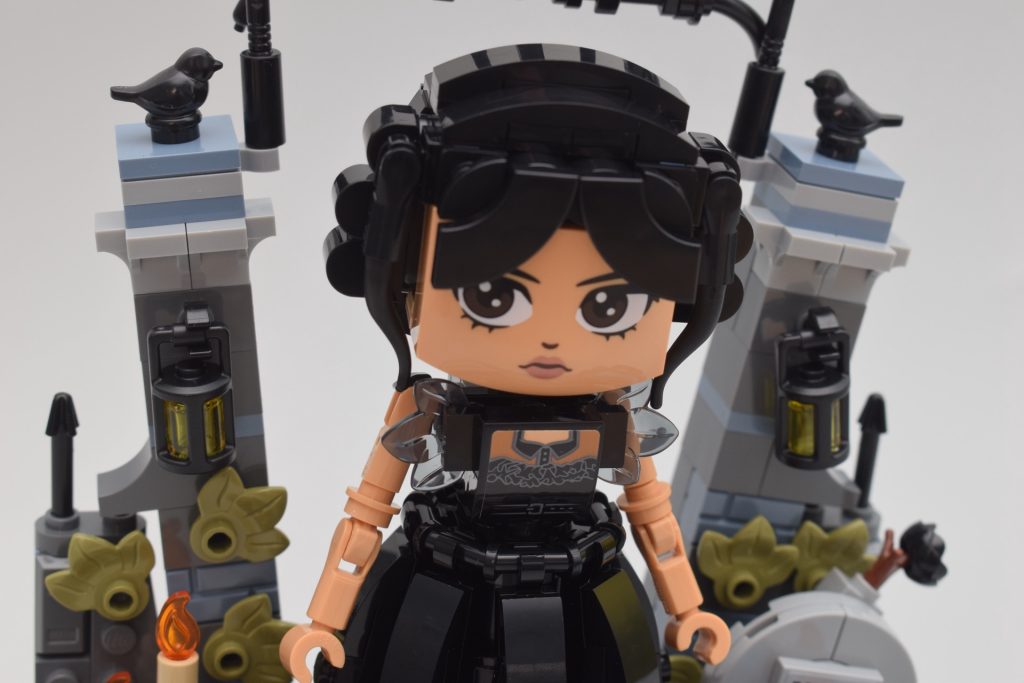 LEGO Wednesday 76780 Wednesday Addams Figure review 22 1024x683