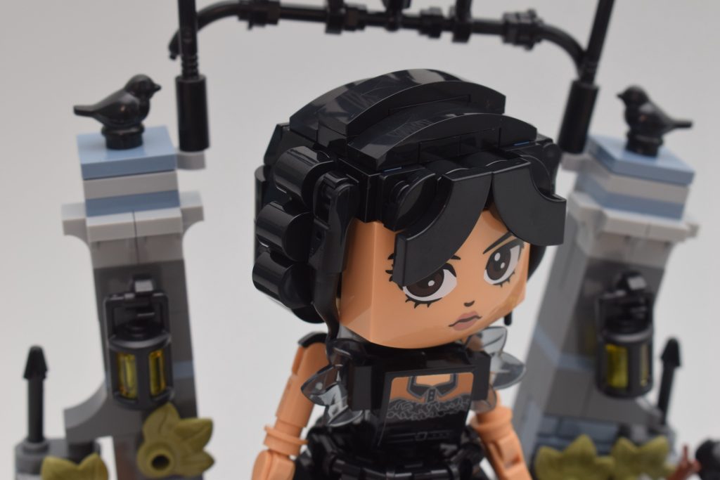LEGO Wednesday 76780 Wednesday Addams Figure review 23 1024x683
