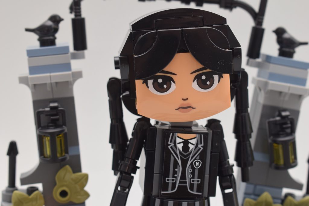 LEGO Wednesday 76780 Wednesday Addams Figure review 9 1024x683