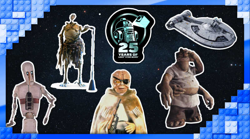 10 LEGO Star Wars minifigures were still missing 25 years in