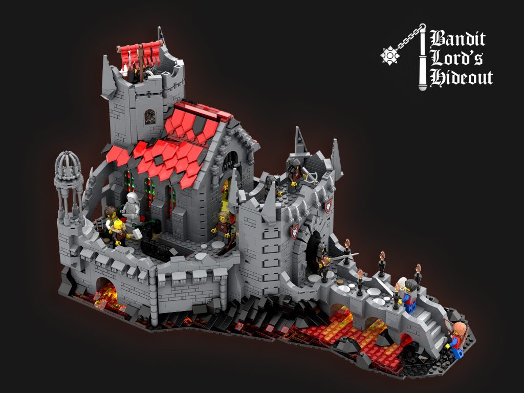 Bandit Lords Hideout bricklink series 6 1024x768