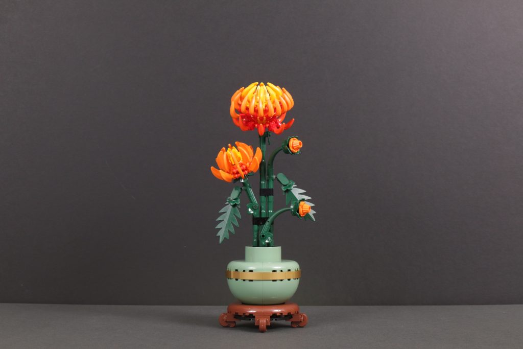 LEGO Botanical Collection 10368 Chrysanthemum and 10369 Plum Blossom review 11 1024x683