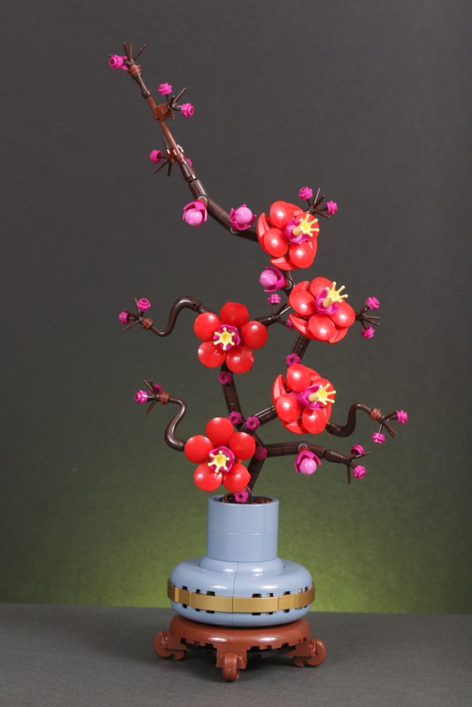 LEGO Botanical Collection 10368 Chrysanthemum and 10369 Plum Blossom review 2 683x1024