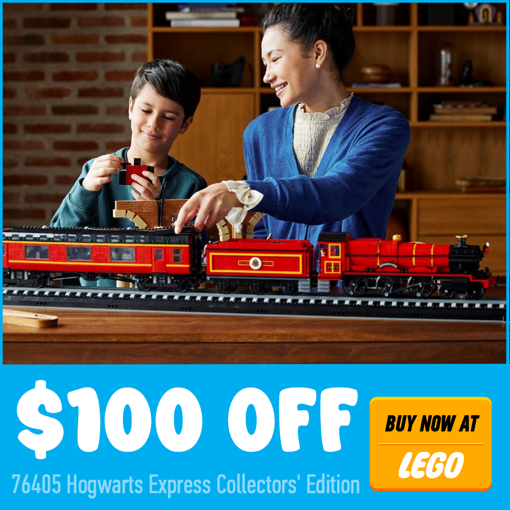 LEGO CTA DEAL SQUARE BLUE 76405 Hogwarts Express Collectors Edition