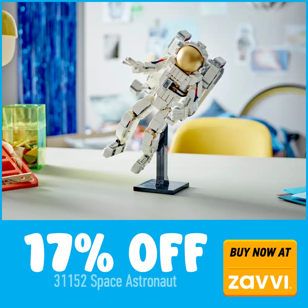 Cartão promocional LEGO Creator 31152 Zavvi