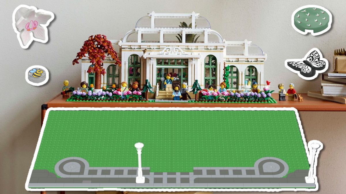 How to upgrade LEGO Ideas 21353 The Botanical Garden