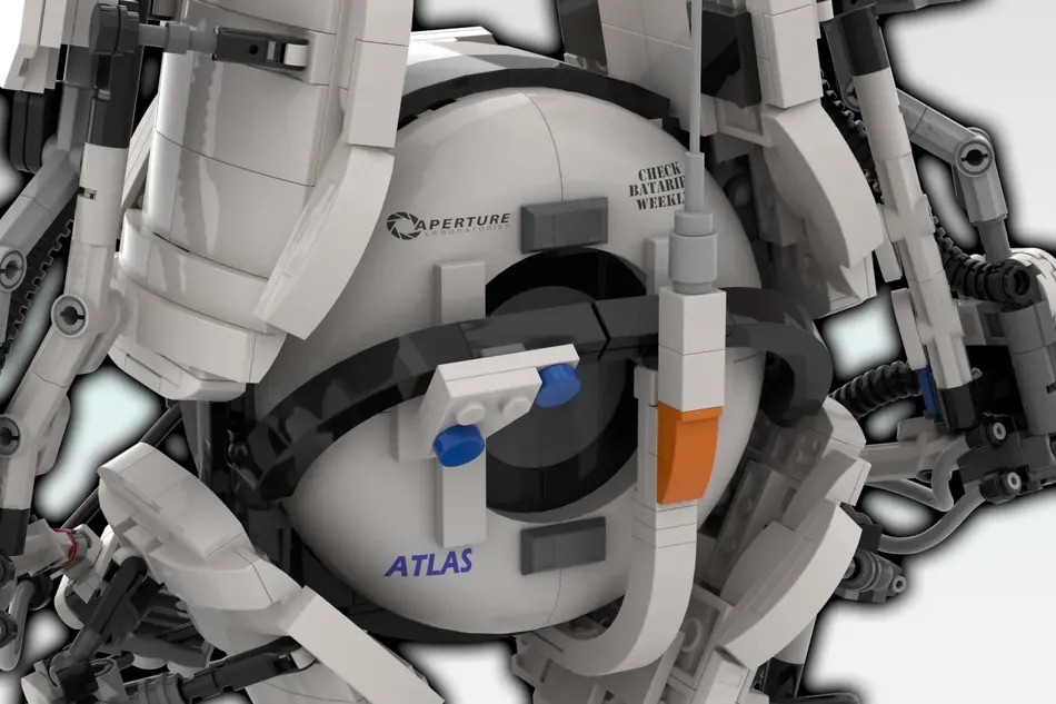 LEGO Ideas Portal 2 P Body ATLAS 5