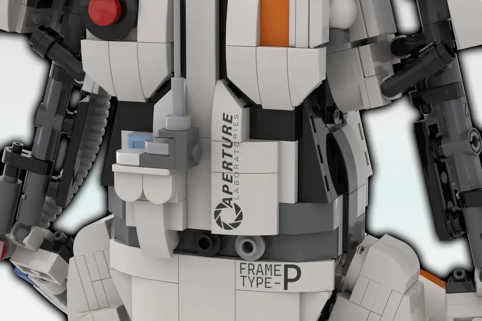 LEGO Ideas Portal 2 P Body ATLAS 6