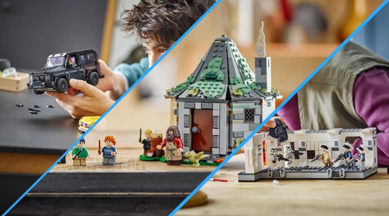 Ofertas da LEGO para o período de férias de outubro em destaque.