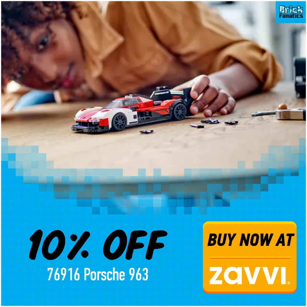 LEGO Speed Champions 76916 Zavvi deal card
