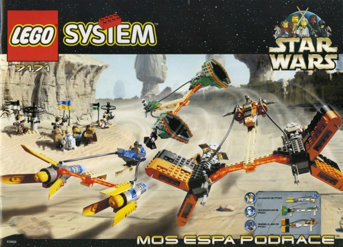 LEGO Star Wars 7171 Mos Espa Pod Race