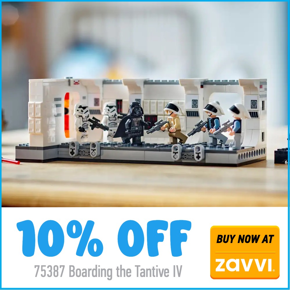 LEGO Star Wars Cartão promocional Zavvi 75387